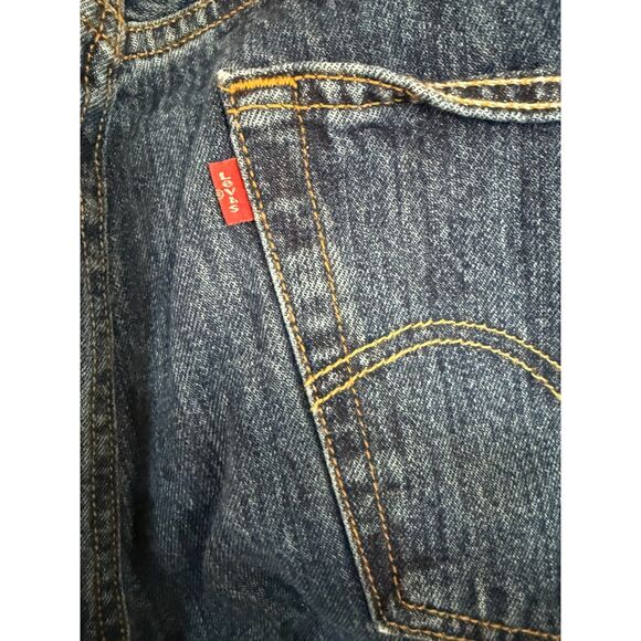 Levi's 501 Men's Red Tag Button Front Jeans size 38/30 100% Cotton Exc. Cond. - Picture 6 of 7
